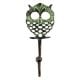Antique Green Owl Wall Brass Decorative Hook